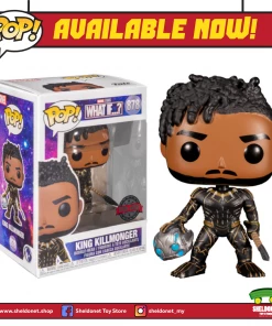 FUNKO Pop! Marvel: What If...? - King Killmonger (Exclusive)