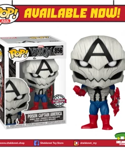 FUNKO Pop! Marvel: Venom - Poison Captain America (Exclusive)