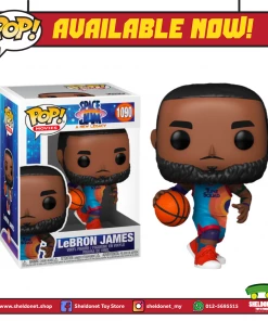 FUNKO Pop! Movies: Space Jam 2: A New Legacy - LeBron James (Dribbling)