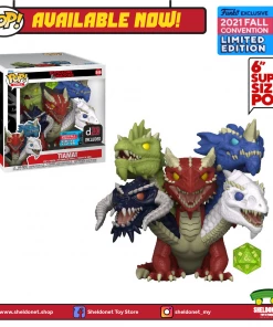 FUNKO [IN-STOCK] Pop! Super-Sized & Dice: Dungeon & Dragon - Tiamat [Fall Convention Exclusive 2021]