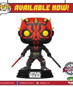 FUNKO Pop! Star Wars: Clone Wars - Darth Maul With Saber [Exclusive]