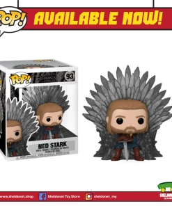 FUNKO Pop! Deluxe: Game Of Thrones [10th Anniversary] - Ned Stark On Throne