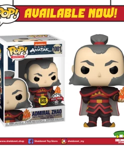 FUNKO Pop! Animation: Avatar - Admiral Zhao With Fireball (Glow In The Dark) [Exclusive]