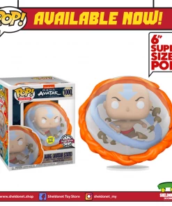 FUNKO Pop! Animation: Avatar: The Last Airbender - Aang (Avatar State) [Glow In The Dark] [Exclusive] 6" Inch