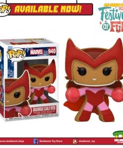 FUNKO Pop! Marvel: Holiday - Scarlet Witch (Gingerbread Man)