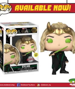 FUNKO Pop! Marvel: Loki (2021) - Sylvie (Glow In The Dark) [Exclusive]