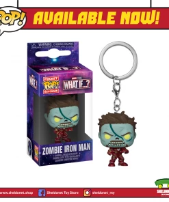 FUNKO Pocket Pop! Keychain: What If…? - Zombie Iron Man