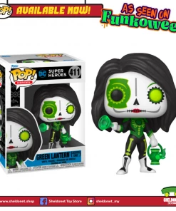 FUNKO [IN-STOCK] Pop! Heroes: Green Lantern - Jessica Cruz (Dia De Los Muertos)