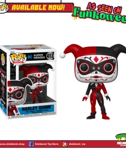 FUNKO Pop! Heroes: Batman - Harley Quinn (Dia De Los Muertos)