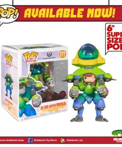 FUNKO Pop! Games: Overwatch - D.Va With Meka [Nano Cola] 6
