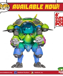 FUNKO Pop! Games: Overwatch - D.Va With Meka [Nano Cola] 6