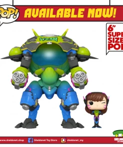 FUNKO Pop! Games: Overwatch - D.Va With Meka [Nano Cola] 6