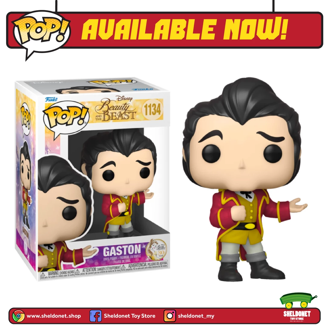 FUNKO Pop! Disney: Beauty And The Beast - Formal Gaston 3 FUNKO Pop! Disney: Beauty And The Beast - Formal Gaston