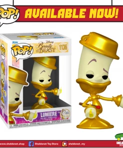 FUNKO Pop! Disney: Beauty And The Beast - Lumiere