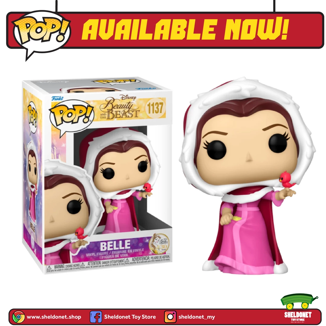 FUNKO Pop! Disney: Beauty And The Beast - Winter Belle 3 FUNKO Pop! Disney: Beauty And The Beast - Winter Belle