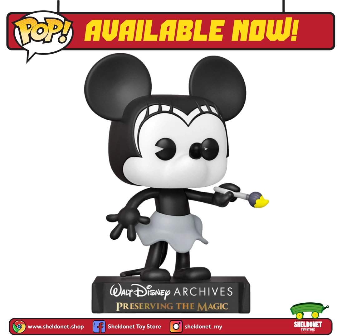 FUNKO Pop! Disney: Walt Disney Archive - Plane Crazy Minnie Mouse (1928) 3 FUNKO Pop! Disney: Walt Disney Archive - Plane Crazy Minnie Mouse (1928)