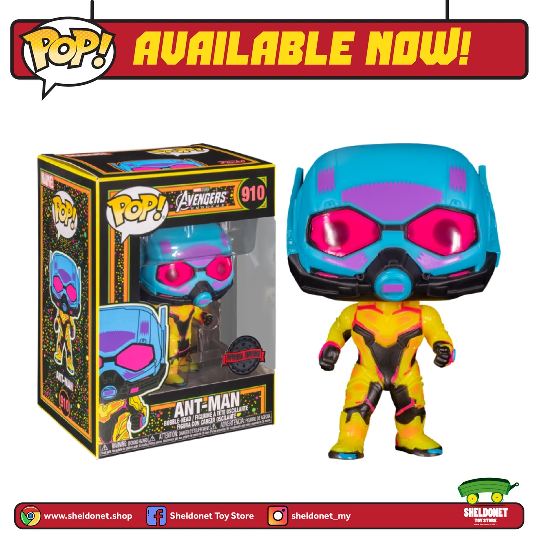 FUNKO Pop! Marvel: Blacklight - Ant-Man (Exclusive) 3 FUNKO Pop! Marvel: Blacklight - Ant-Man (Exclusive)