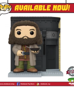 FUNKO Pop! Deluxe: Harry Potter: Diagon Alley - The Leaky Cauldron With Rubeus Hagrid