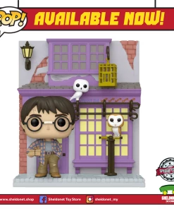 FUNKO Pop! Deluxe: Harry Potter: Diagon Alley - Eeylops Owl Emporium With Harry Potter