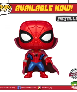 FUNKO Pop! Marvel: What If…? - Zombie Hunter Spidey (Metallic) [Exclusive]