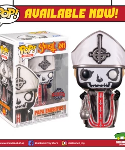 FUNKO Pop! Rocks: Ghost - Papa Emeritus I (Metallic) [Exclusive]
