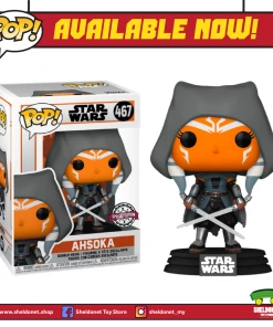 FUNKO Pop! Star Wars: The Mandalorian - Ahsoka [Hooded] (Exclusive)