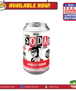 FUNKO Vinyl SODA: DC Heroes - Harley Quinn [SDCC Summer Convention 2021] Convention Exclusive