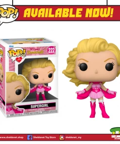 FUNKO [IN-STOCK] Pop! Heroes: DC Bombshell - Supergirl (Breast Cancer Awareness)