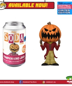FUNKO [IN-STOCK] Vinyl Soda: Nightmare Before Christmas - Pumpkin King Jack [Fall Convention Exclusive 2021]