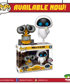 FUNKO [IN-STOCK] Pop! Disney: Wall-E - Wall-E And Lightbulb Eve (2-Pack) [Exclusive]