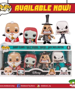 FUNKO Pop! Disney: The Nightmare Before Christmas - 4-Pack [Exclusive]