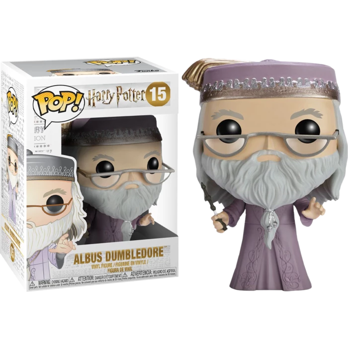 FUNKO POP! Movies: Harry Potter - Albus Dumbledore With Wand 3 FUNKO POP! Movies: Harry Potter - Albus Dumbledore With Wand