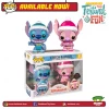 FUNKO Pop! Disney: Lilo And Stitch - Winter Stitch & Angel [2-Pack] [Exclusive]