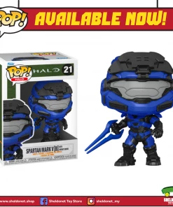 FUNKO Pop! Games: Halo Infinite - Spartan MarkV[B] With Energy Sword