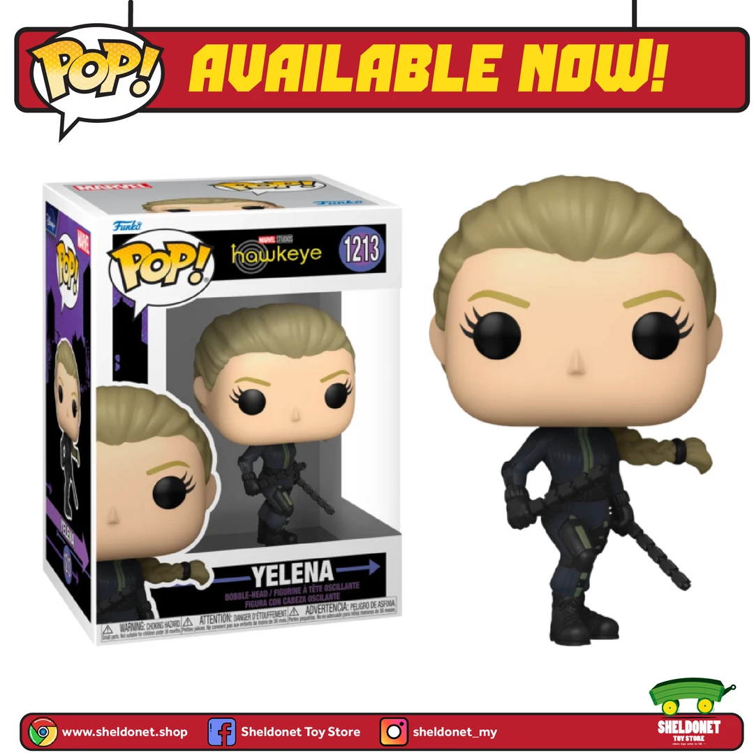 FUNKO Pop! TV: Hawkeye - Yelena 3 FUNKO Pop! TV: Hawkeye - Yelena