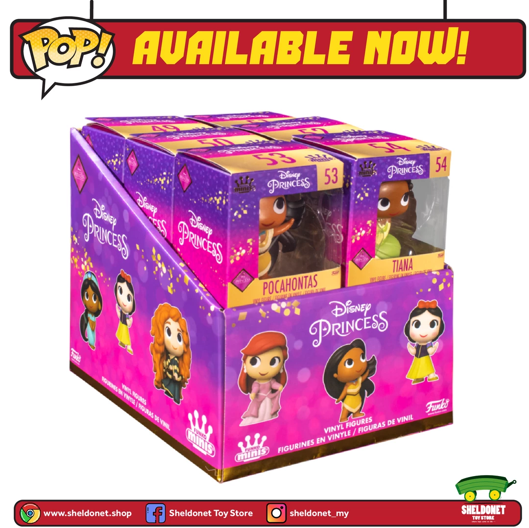 FUNKO Mini Vinyl Figures: Ultimate Princess 3 FUNKO Mini Vinyl Figures: Ultimate Princess