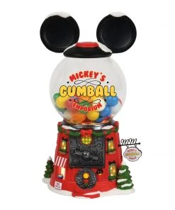 Enesco : North Pole Series - Mickey's Gumball Emporium
