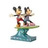 Enesco : Disney Traditions - Minnie And Mickey Surfboard