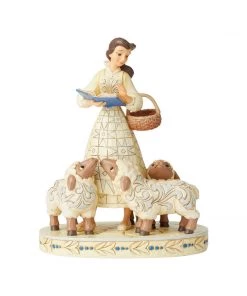Enesco : Disney Traditions - Belle White Woodland