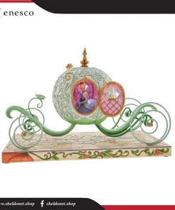 Enesco : Disney Traditions - Pumpkin Coach With Cinderella