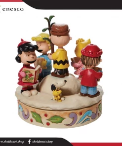 Enesco: Peanuts By Jim Shore - Charlie Brown And Friends Around Christmas
