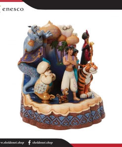 Enesco: Disney Traditions - Carved By Heart Aladdin