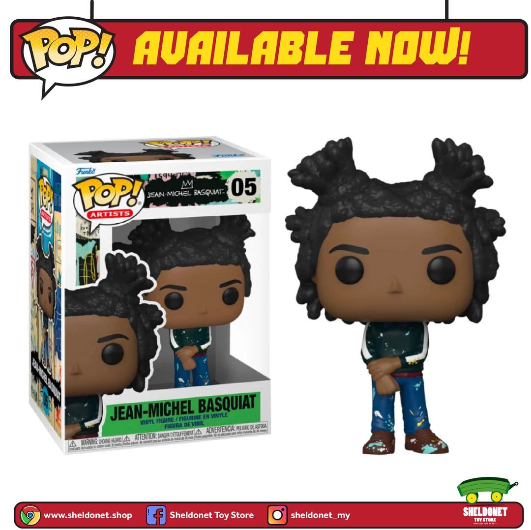 FUNKO Pop! Icons: Jean - Michel Basquiat 3 FUNKO Pop! Icons: Jean - Michel Basquiat