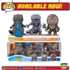 FUNKO Pop! Movies: Godzilla Vs Kong - Kong With Battle Axe,Godzilla (Heat Ray) And Mechagodzilla (3-Pack) [Exclusive]