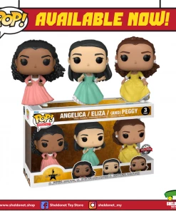 FUNKO Pop! Broadway: Hamilton - Schuyler Sisters 3-Pack [Exclusive]