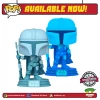 FUNKO Pop! Star Wars: The Mandalorian - The Mandalorian (Hologram) (Glow In The Dark) [Exclusive]