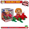 FUNKO Pop! Rides: Masters Of The Universe - He-Man On Battle Cat (Flocked) [Exclusive] [Targetcon 2022]