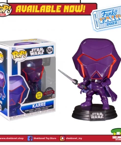 FUNKO [IN-STOCK] Pop! Star Wars: Visions - Karre (Glow In The Dark) [Exclusive]