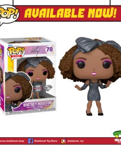 FUNKO Pop! Icons: Whitney Houston (How Will I Know) (Diamond Glitter) [Exclusive]