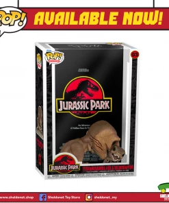 FUNKO Pop! Movie Poster: Jurassic Park - Tyrannosaurus Rex & Velociraptor